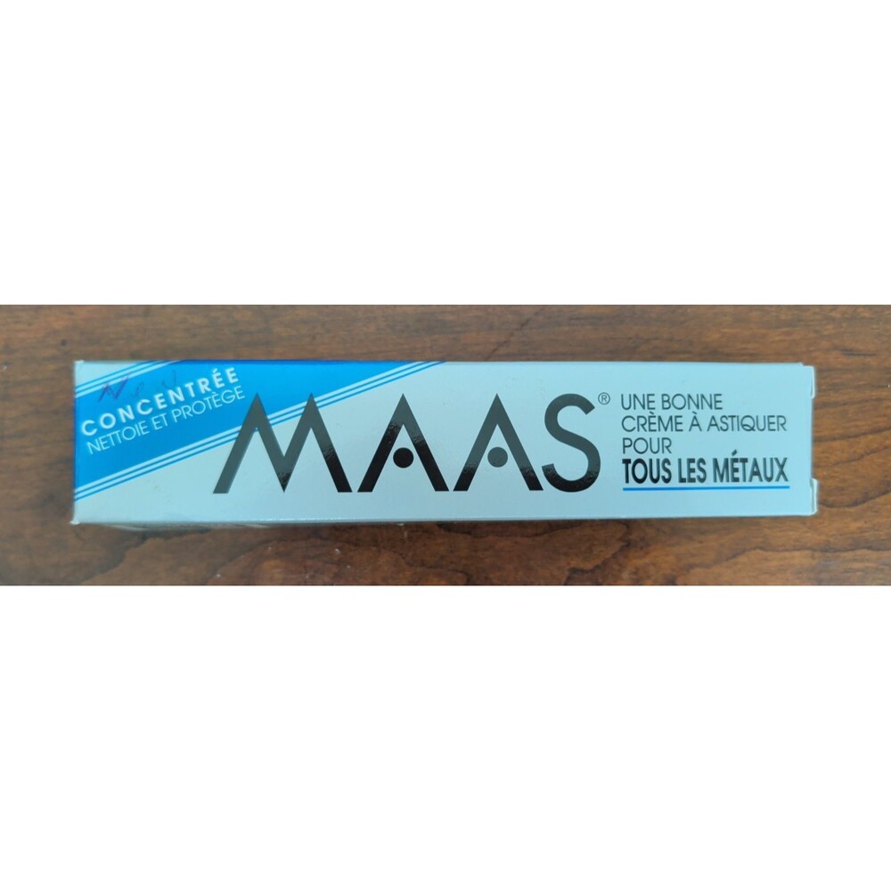 MAAS A Fine Polishing Crème For All Metals 4oz Concentrated 95%